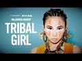 M·A·Cのメイクテクでパーフェクトなハロウィンクィーンに変身 / TRIBAL GIRL