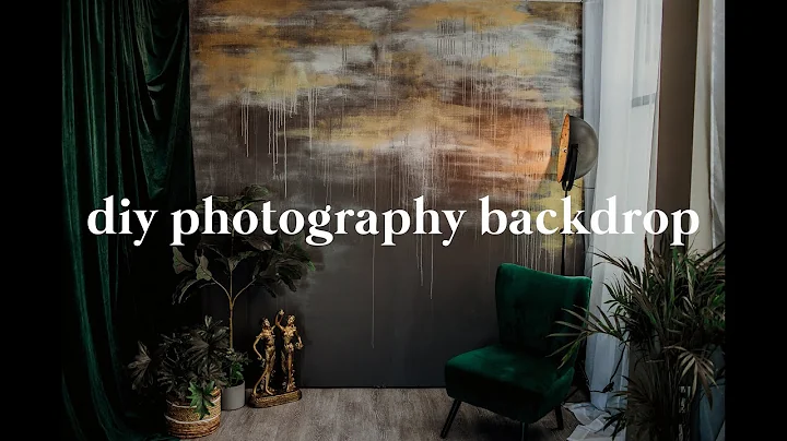 DIY Photography Movable Backdrop/Mural Wall