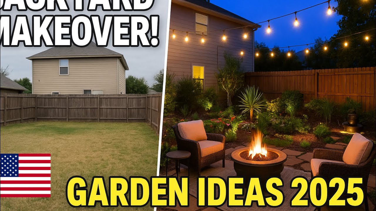Top 30+ Outdoor Garden Ideas for 2025 | Backyard & Patio Design Inspiration (USA)”