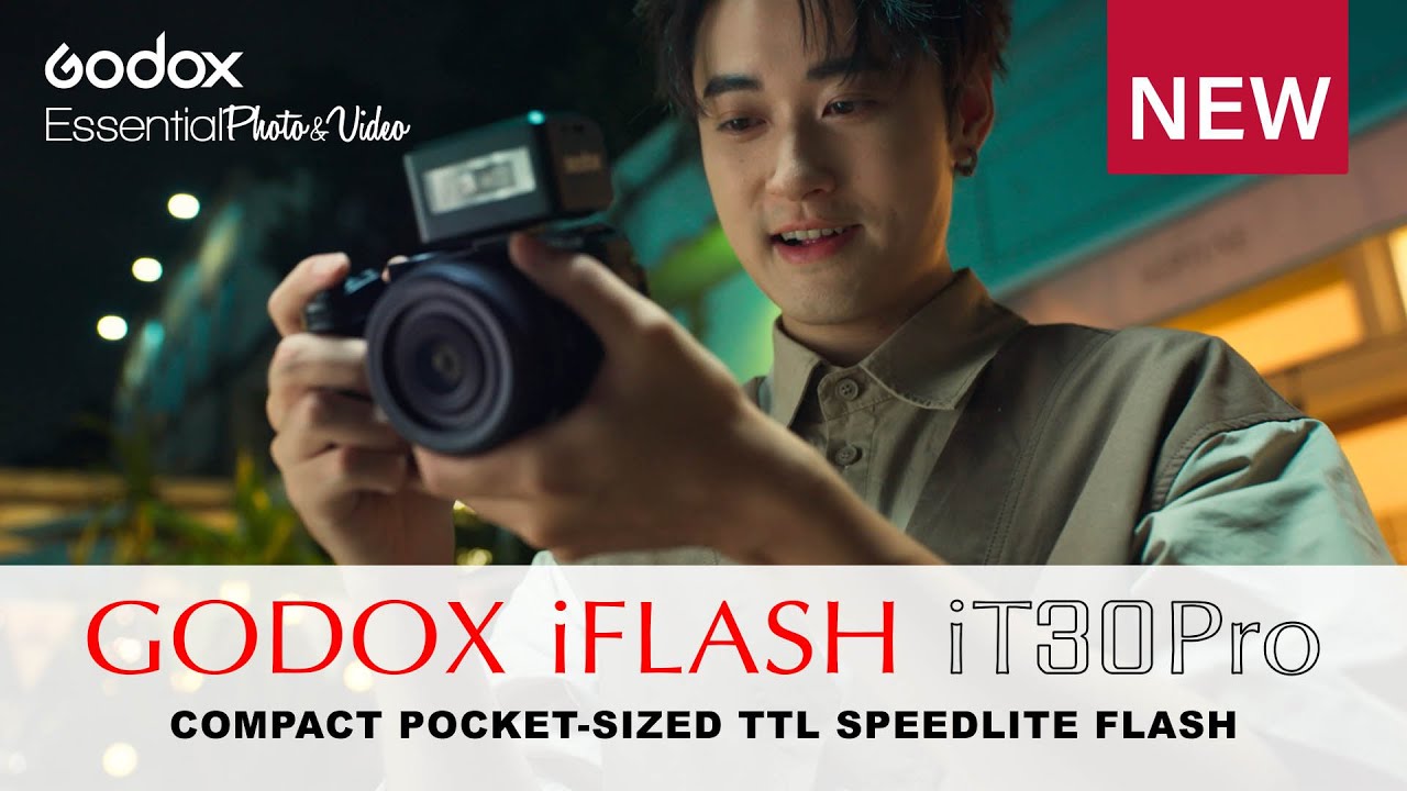 Godox iT30Pro C iFlash TTL Camera Flash Silver Godox iT30Pro C iFlash TTL Camera Flash Silver
