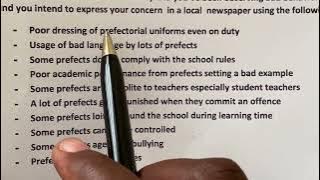 2025 English P1 Article Writing Composition