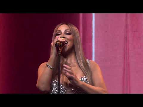 Mariah Carey performs Circles at The Celebration Of Mimi in Las Vegas on 4/14/24. Mariah Carey performs Circles at The Celebration Of Mimi in Las Vegas on 4/14/24.