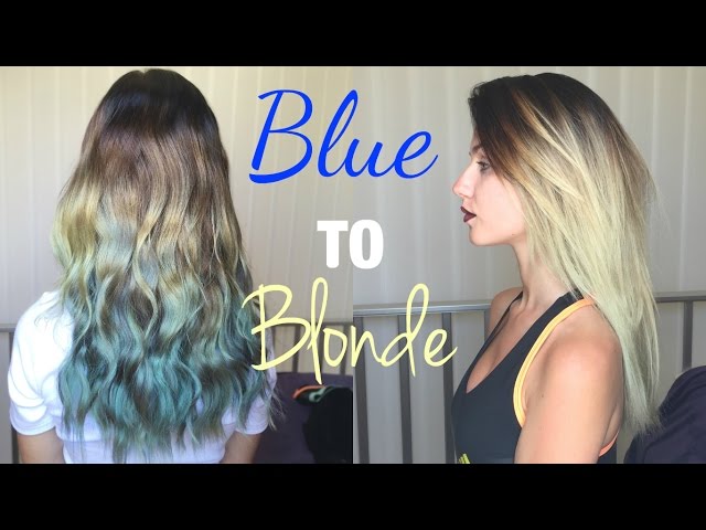 Advice on going from blue to blonde : r/HairDye