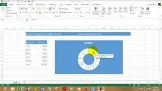 Create a Doughnut Chart In Excel