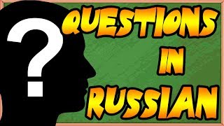 19 Questions in Russian language | Russian question words
