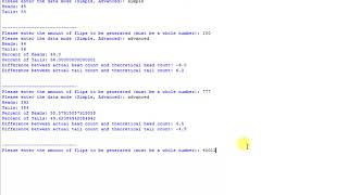 Coin Flip Program Demo Net Worth
