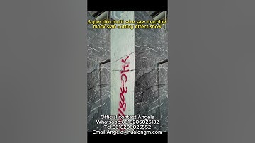 Hualong Stone machinery stone cutting machine super thin multi wire saw machine for marble block