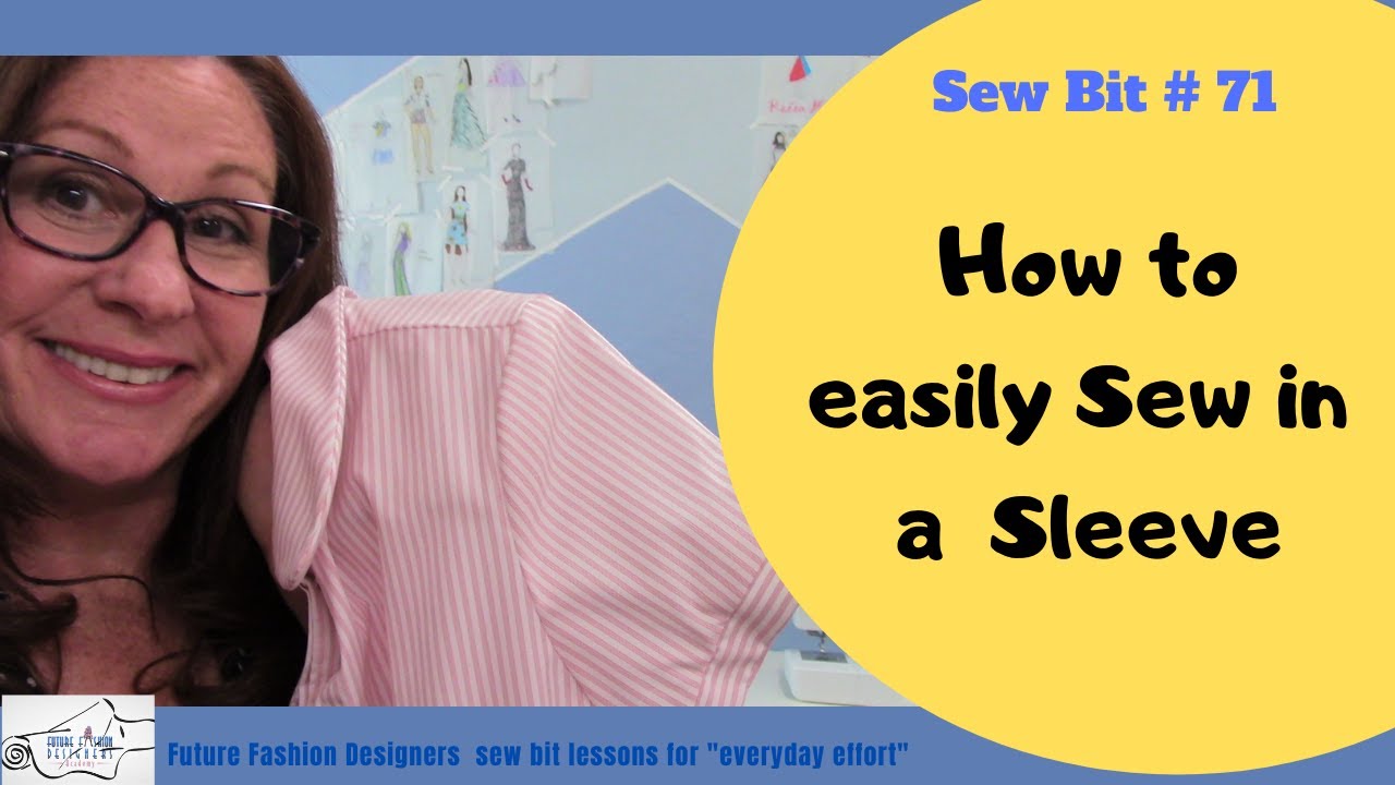 How To Sew In A Sleeve.