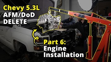 AFM DOD Delete Part 6 - How To Install Silverado 5.3L L83 6.2L L86 Motor