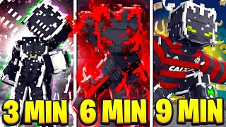 A Cada 3 Minutos VIRAMOS UM ALIEN MAIS FORTE do BEN 10 no MINECRAFT  !! ‹ Ine ›