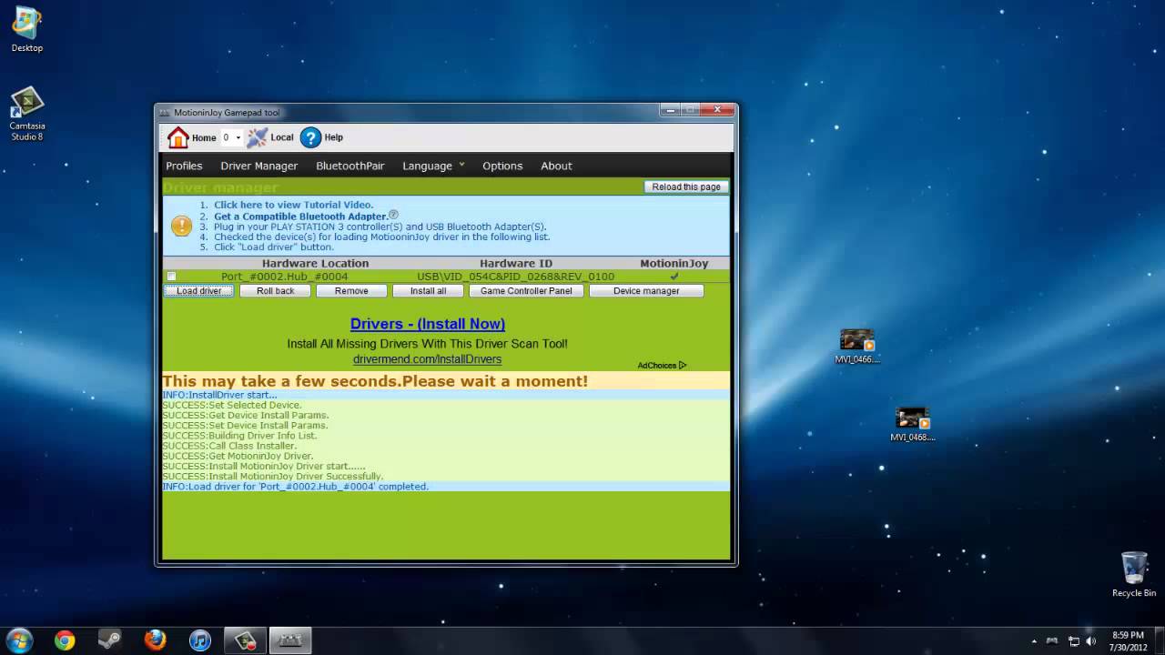 How To Connect PS3 Controller To PC Tutorial HD - YouTube - YouTube