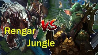 Rengar Vs Twitch - Jungle 18/3/6 kda  Ranked Game #1