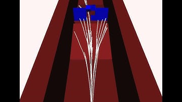 Physically Simulated Car - Stable Sparse RRT (SST)