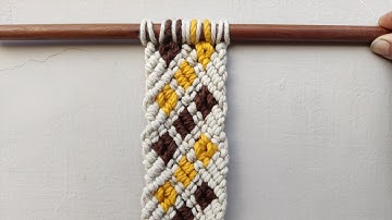 Macrame Pattern Tutorial | DIY Macrame Pattern | Macrame Pattern | Beautiful Macrame Pattern | DIY