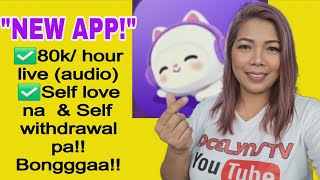 NEW APP,  80K in 1 hour audio live,, wow! Legit! TRY NYO NA!! Self withdrawal na Self trade pa!!  screenshot 4