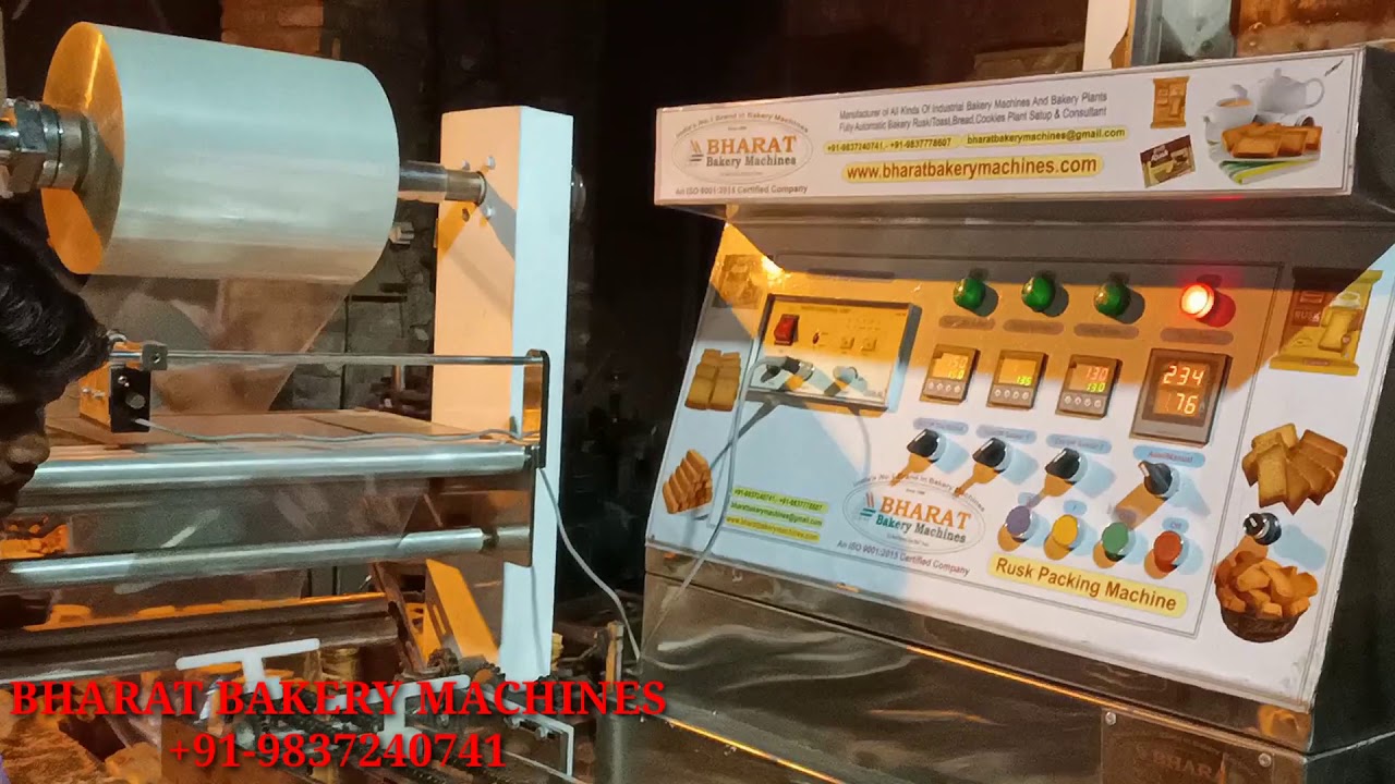 Automatic Rusk Packing Machine YouTube