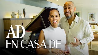 Conoce la mansión de Alicia Keys donde toca el piano | En casa de | AD México y Latinoamérica
