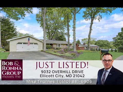 9032 Overhill Drive, Ellicott City, MD home video tour