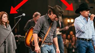 The band asked if anyone could sing backup when their lead singer fell ill—and George Strait...