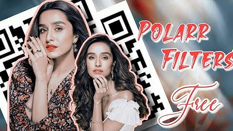 polarr filters free || qr codes ||by magical.fairy