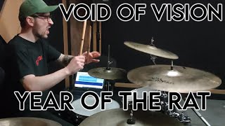 Void of Vision - Year of the Rat ft Jacob Charlton | Drum Cover