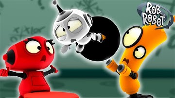 Puzzle Planet Pandemonium! | Rob The Robot | Preschool Learning