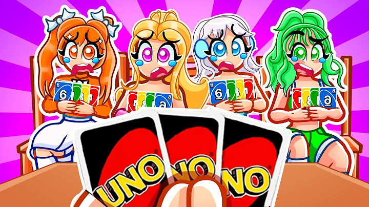 UNO But We Can See Each Others CARDS...