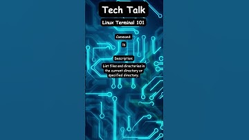 So you wanna be a hacker? Linux Terminal 101 - ls