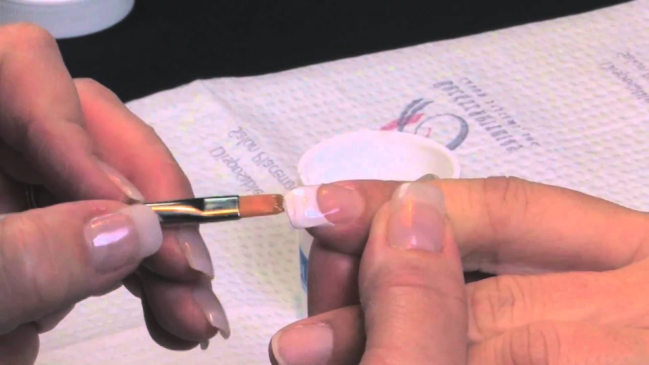 How to do Gel Nails YOU Gel Backscratchers Salon Systems YouTube