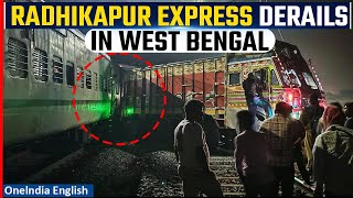 Radhikapur Express Accident: Train derails in WB after hitting a truck, no casualties | Oneindia