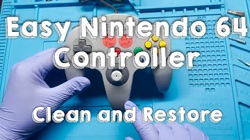 Easy Nintendo 64 Controller Clean and Restoration