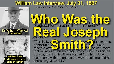 Who Was the Real Joseph Smith? Interview With His ...