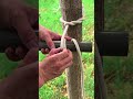 Use a knot to pull a heavy object