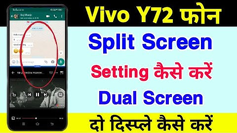 Vivo Y72 Split Screen Setting || How To Smart Split Screen On Vivo Y72 || Technical Akhilesh