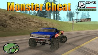 GTA San Andreas Monster Truck Cheat Code