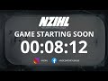 NZIHL 2026 | SkyCity Stampede vs. Pure NZ Admirals | Ice Hockey Stream