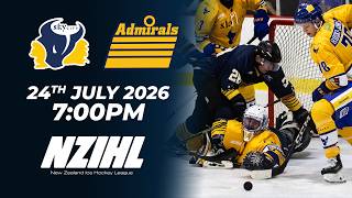 NZIHL 2026 | SkyCity Stampede vs. Pure NZ Admirals | Ice Hockey Stream