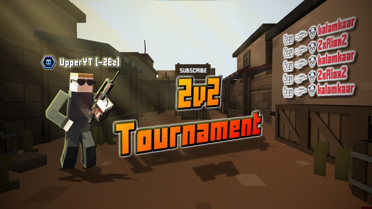 Playing my first Krunker Tourney... (FLOT 2v2 tournament!)