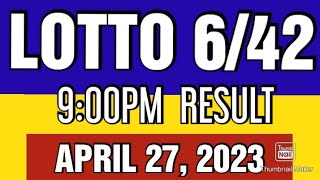 642 Lotto Result Today 9pm Draw April 27 2023 Pcso  Lotto 642 Draw