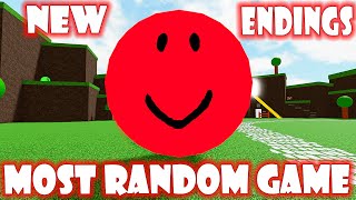 MOST RANDOM GAME ON ROBLOX *How to get ALL 8 NEW Endings and Badges* Roblox by Jamie the OK Gamer 9,215 views 3 days ago 10 minutes, 58 seconds