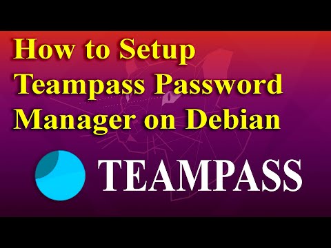 How to Setup Teampass Password Manager on Debian