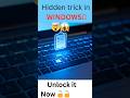 💡 This Hidden Windows Trick Will Save You Time! #tricks
