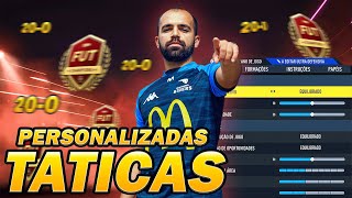 AS MINHAS TÁTICAS PERSONALIZADAS NO FIFA 22 #2