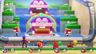 Super Mario Party | Shy Guy & Diddy Kong vs Waluigi & Pom Pom #658 Turns 10 (Player 1)