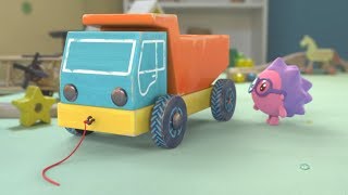 Малышарики - Раскраска для детей - Грузовичок | Развивающие видео Малышарики - Раскраска для детей - Грузовичок | Развивающие видео