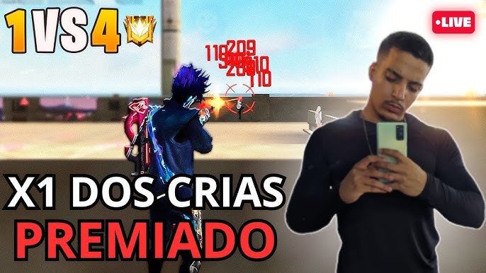 👑 FREEFIRE AO VIVO 🥇 X1 DOS CRIA AO VIVO🥇 FF LIVE 🥇 JOGANDO COM  INSCRITOS 🥇4X4 6X6🥇SALA PREMIADA🏆 