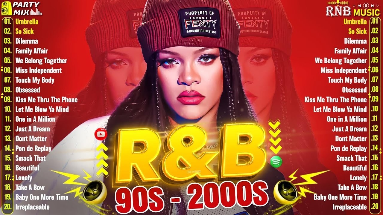 90'S R&B PARTY MIX - Rihanna, Chris Brown, Usher, Mariah Carey, Ne Yo - OLD SCHOOL R&B MIX 90s 2000s