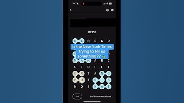 Did NYT Just Announce Reputation TV in Strands? #reptv #reputationtv