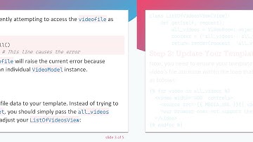 Resolving the AttributeError Issue in Django Video Uploads: Step-by-Step Guide