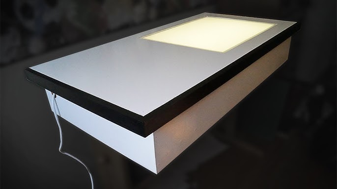 How to Make a DIY LED Tracing Light Box 